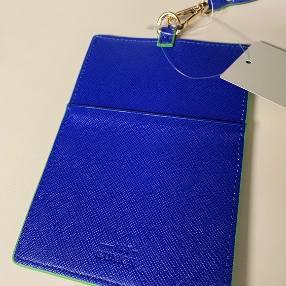 14th & Union Blue Green Ringo Lanyard Badge Card - Picture 3 of 3